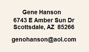 Contact Gene Hanson