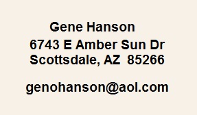 Contact Gene Hanson