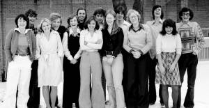 1976-77 Cheerleaders