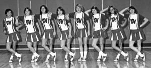 1976-77 Cheerleaders