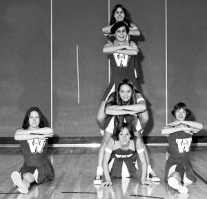 1976-77 Cheerleaders