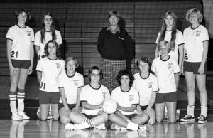 1976-77 Girls Volleyball