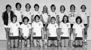 1976-77 Girls Volleyball