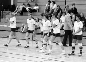 1976-77 Girls Volleyball