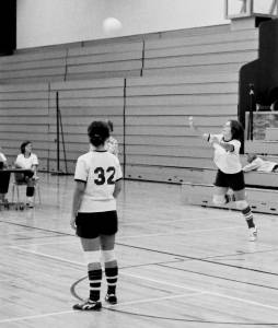 1976-77 Girls Volleyball