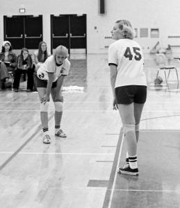 1976-77 Girls Volleyball