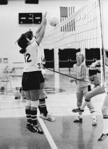 1976-77 Girls Volleyball