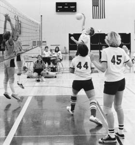 1976-77 Girls Volleyball