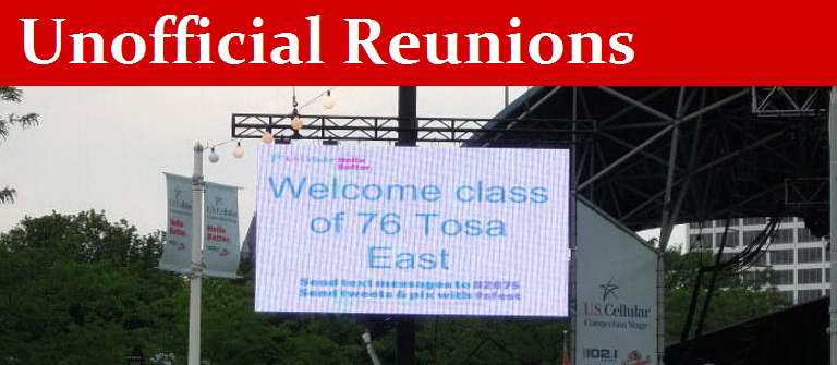 Tosa East '76 Unofficial Reunions